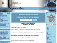 Tablet Screenshot of diagnostic-gaz.com